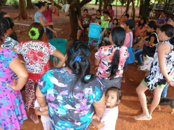 Associação das Mulheres indígenas, criada há vários anos na aldeia Jaguapiru, em Dourados