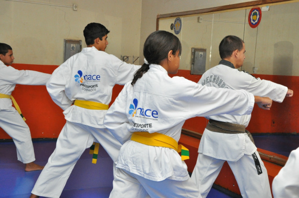 Alunos de taekwondo do Nace participam de campeonato estadual no fim de semanaCrédito: A. Frota