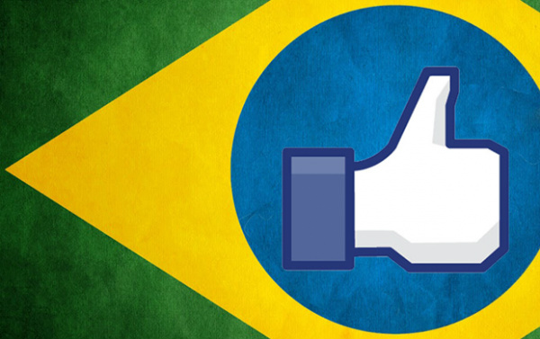 Brasil tem o maior crescimento de usuários no Facebook em apenas 6 meses: 45,55% (Foto: Reprodução)