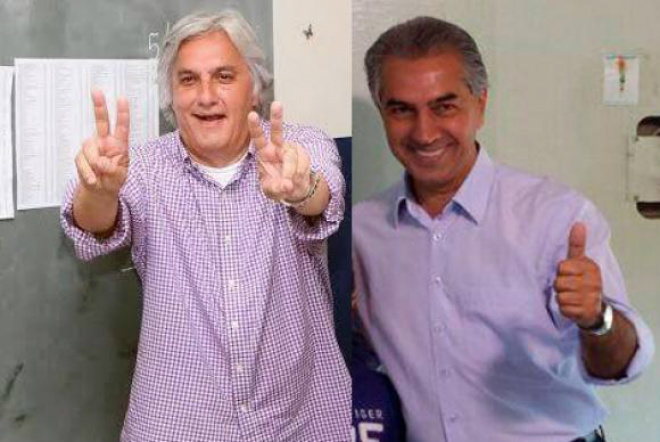Delcidio e Reinaldo disputam votos de Nelsinho TradFoto: Divulgação