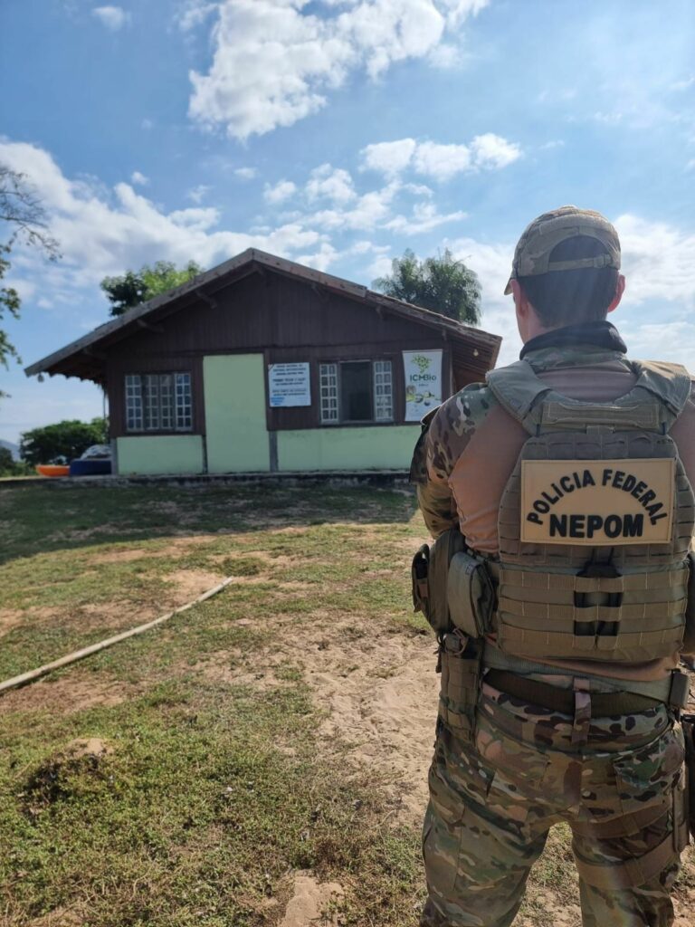 Polícia Federal realiza operação de fiscalização na calha norte do Rio Paraguai