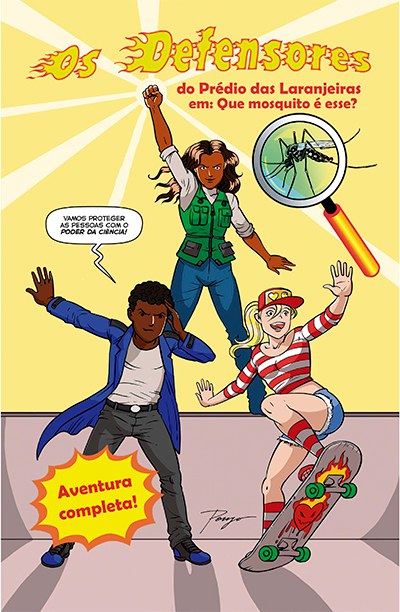 Comic-Buch lehrt, wie man Aedes aegypti – Doradus agora bekämpft