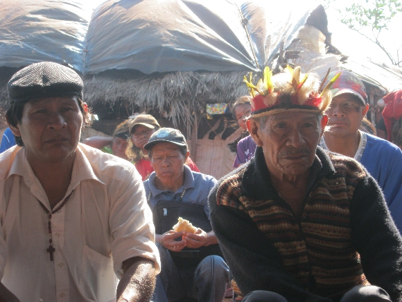 Indígenas se unem em defesa da TI Guyraroká e retomada de área