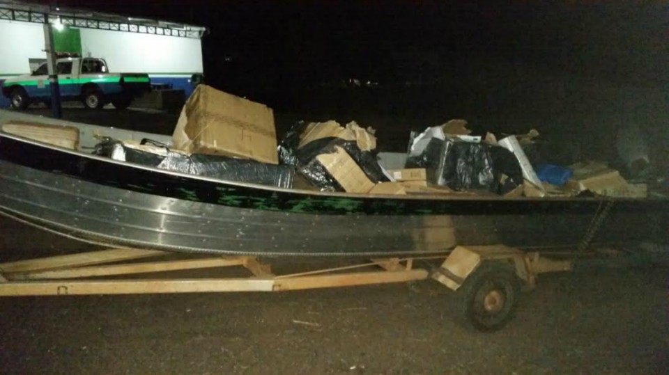 PMA prende paranaense com contrabando no rio Paraná