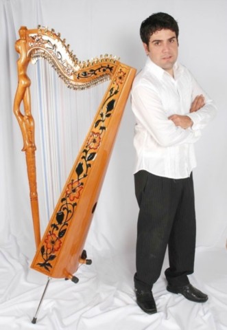 Sábado tem show de harpas no Teatro Municipal de Dourados