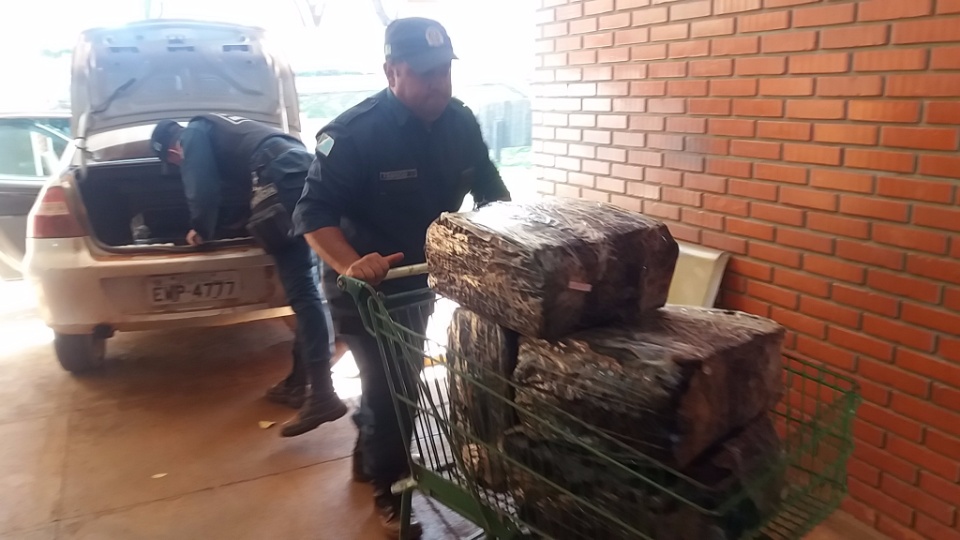 PM de Itahum apreende 650 quilos de maconha