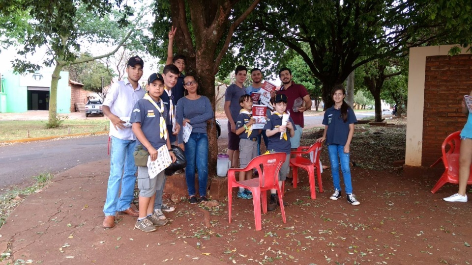 Grupo Escoteiro São Jorge faz ação contra dengue