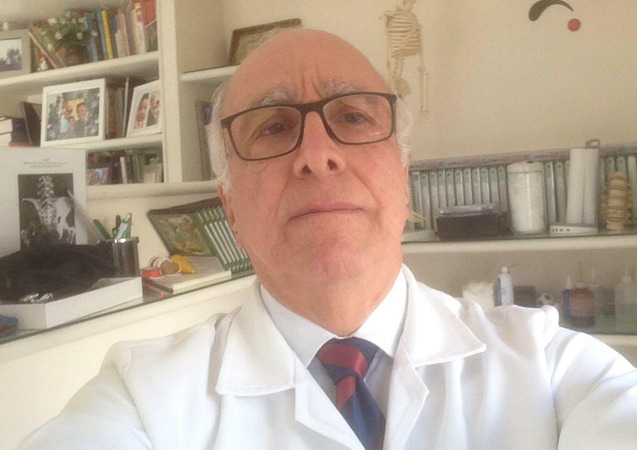 Dr. Farhad Shayani, fundador e presidente da Sociedade Brasileiro de Médicos pela Paz