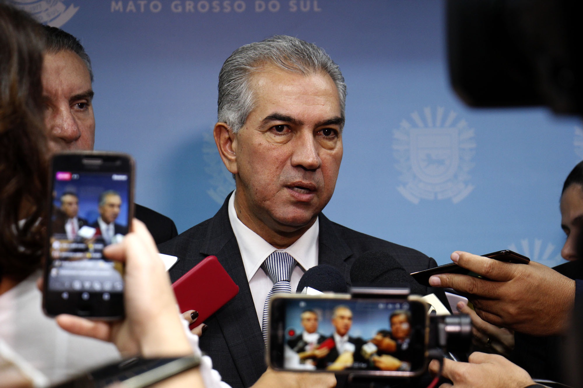 Reinaldo confirmou à imprensa que PDV é prioridadeFoto: Chico Ribeiro/Portal do MS