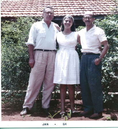 Doutor Nelson de Araújo, Maria Eugênia Amaral e o avô Vlademiro Muller do Amaral