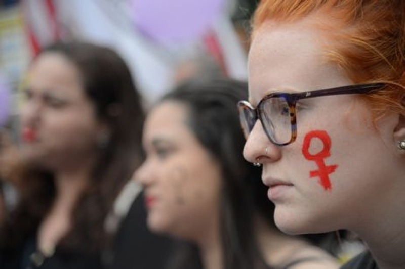 Mulheres protestam, em 2016, contra violência doméstica - Arquivo/Fernando Frazão/Agência Brasil