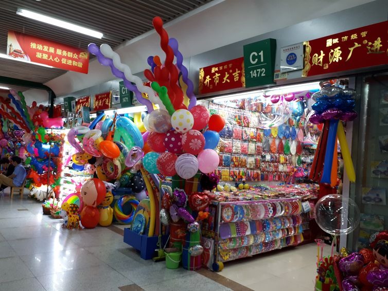 Galeria de lojas na cidade chinesa de Ywu - Ana Cristina Campos/Arquivo Agência Brasil