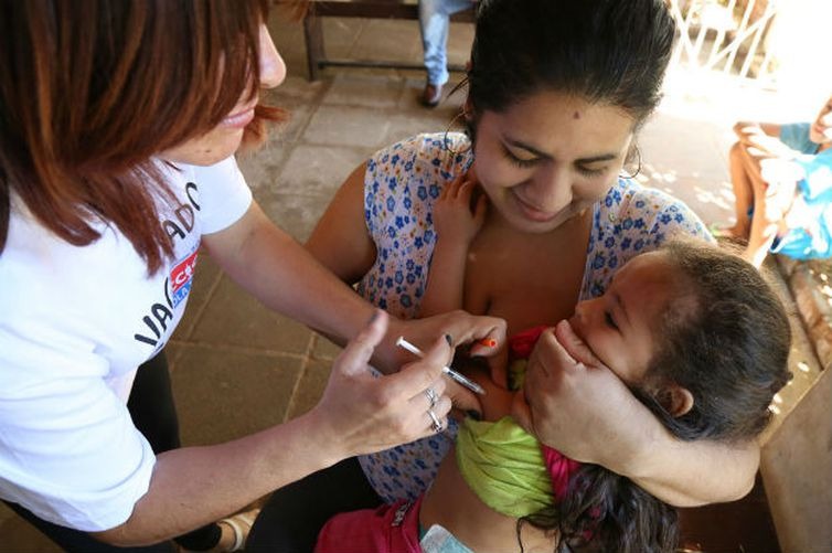 Campanha de vacinação contra o sarampo - Foto: OMS/ONU