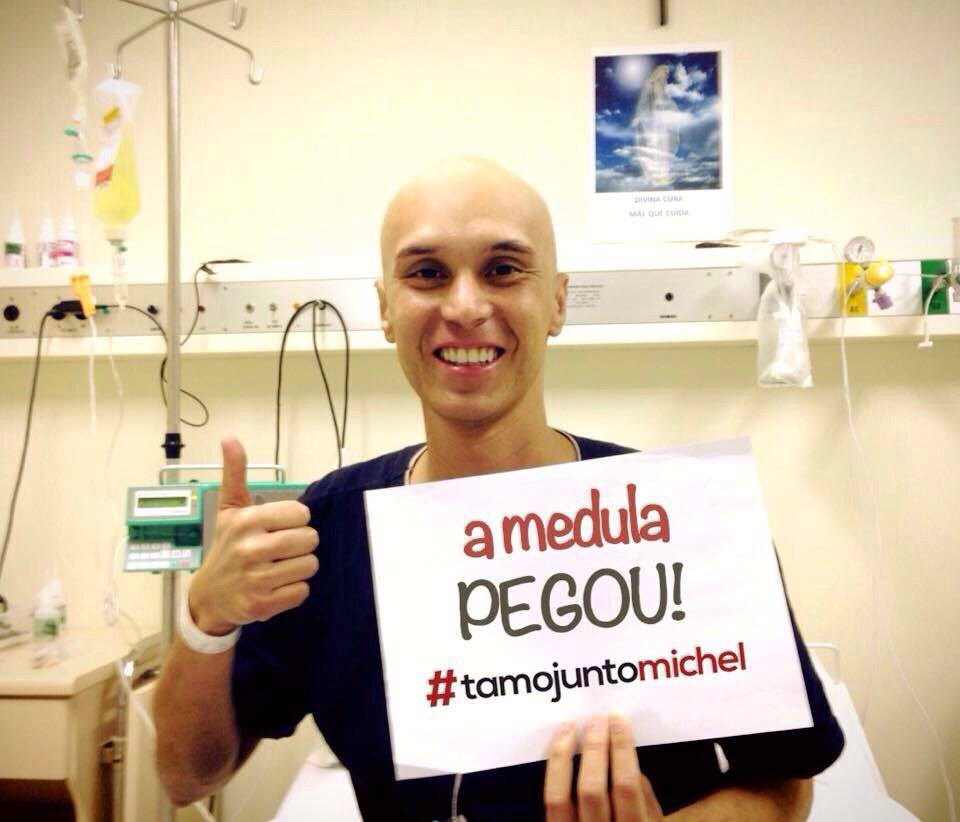 Michel fez transplante de medula óssea, mas a doença voltouFoto: Arquivo