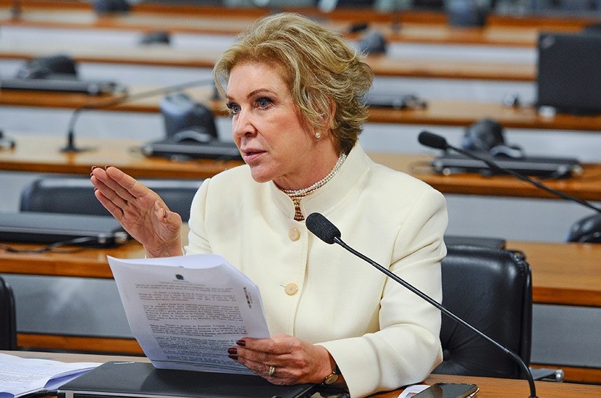 Senadora Marta Suplicy (MDB-SP), autora da propostaEdilson Rodrigues/Agência Senado