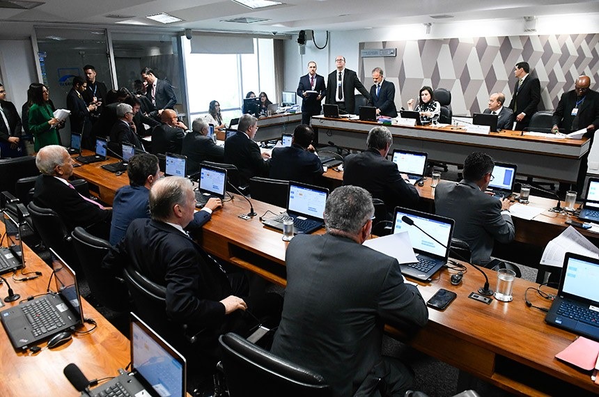 Na última reunião da CCJ, senadores pediram vistas ao projetoMarcos Oliveira/Agência Senado