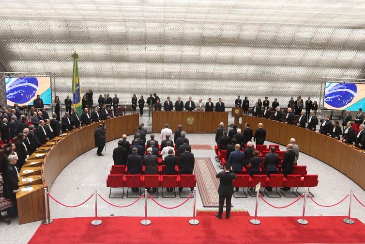 Solenidade de celebração dos 30 anos do Superior Tribunal de Justiça (STJ), criado pela Constituição de 1988 e instalado em 7 de abril de 1989. - Valter Campanato/Agência Brasil