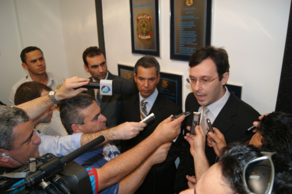 Promotor Paulo Zeni durante coletiva. foto - Hedio Fazan/arquivo