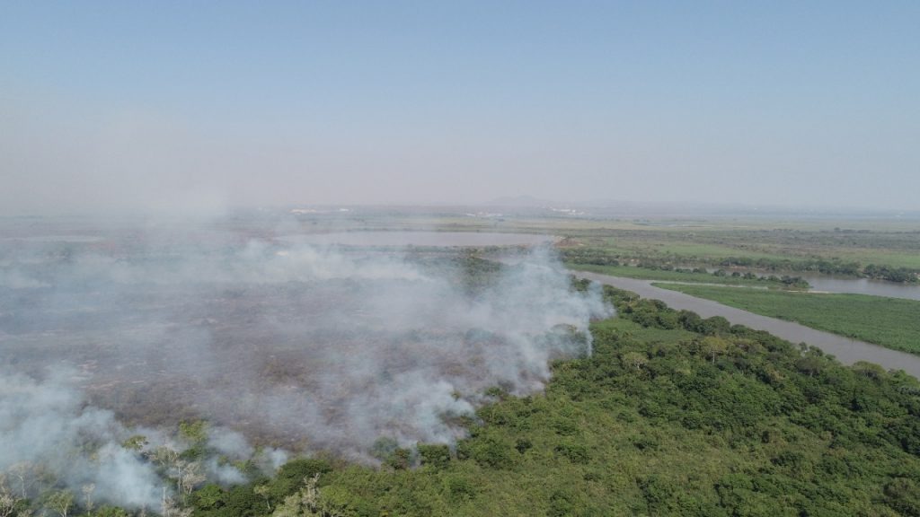 Combate a incêndios no Pantanal ganha reforço do Governo Federal