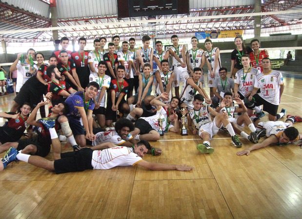 Equipes do interior dominam categorias de base no voleibol de Mato Grosso do Sul