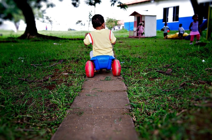 Abrigo Nosso Lar, em Brasília, acolhe cerca de 70 crianças com faixa etária de 2 a 3 anos que aguardam adoçãoLia de Paula/Agência Senado