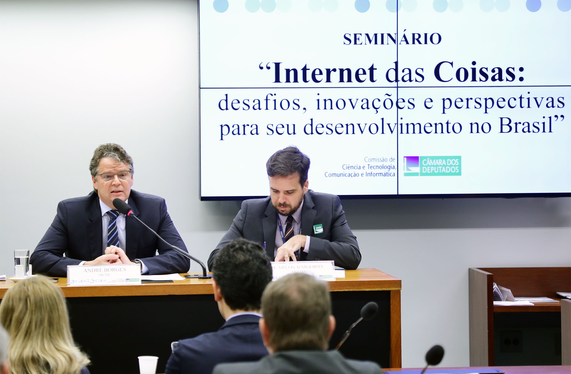 Michel Jesus/Câmara dos Deputados / Seminário - Internet das Coisas: desafios, inovações e perspectivas para seu desenvolvimento no BrasilCâmara poderá criar subcomissão permanente para discutir o tema 