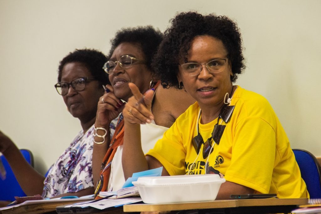 Ana Lúcia Pereira recomenda aproximação dos ODS de lideranças do movimento de mulheres negras. Foto: ONU Mulheres/Mayara 