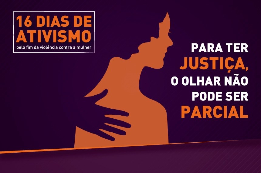 Banner da campanha promovida pela Procuradoria da Mulher do Senado: mais da metade dos casos de violência contra a mulher é cometida por pessoas próximas à vítima, afirma relatório da ONUCOMAP