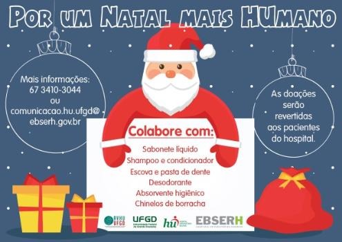 HU lança quarta edição da campanha “Por um Natal mais Humano”